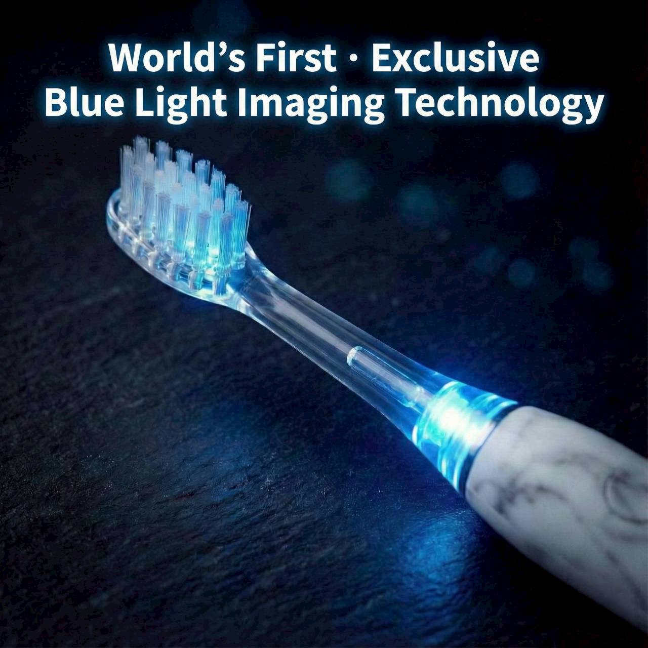 Patented Blue Light Sonic Technology