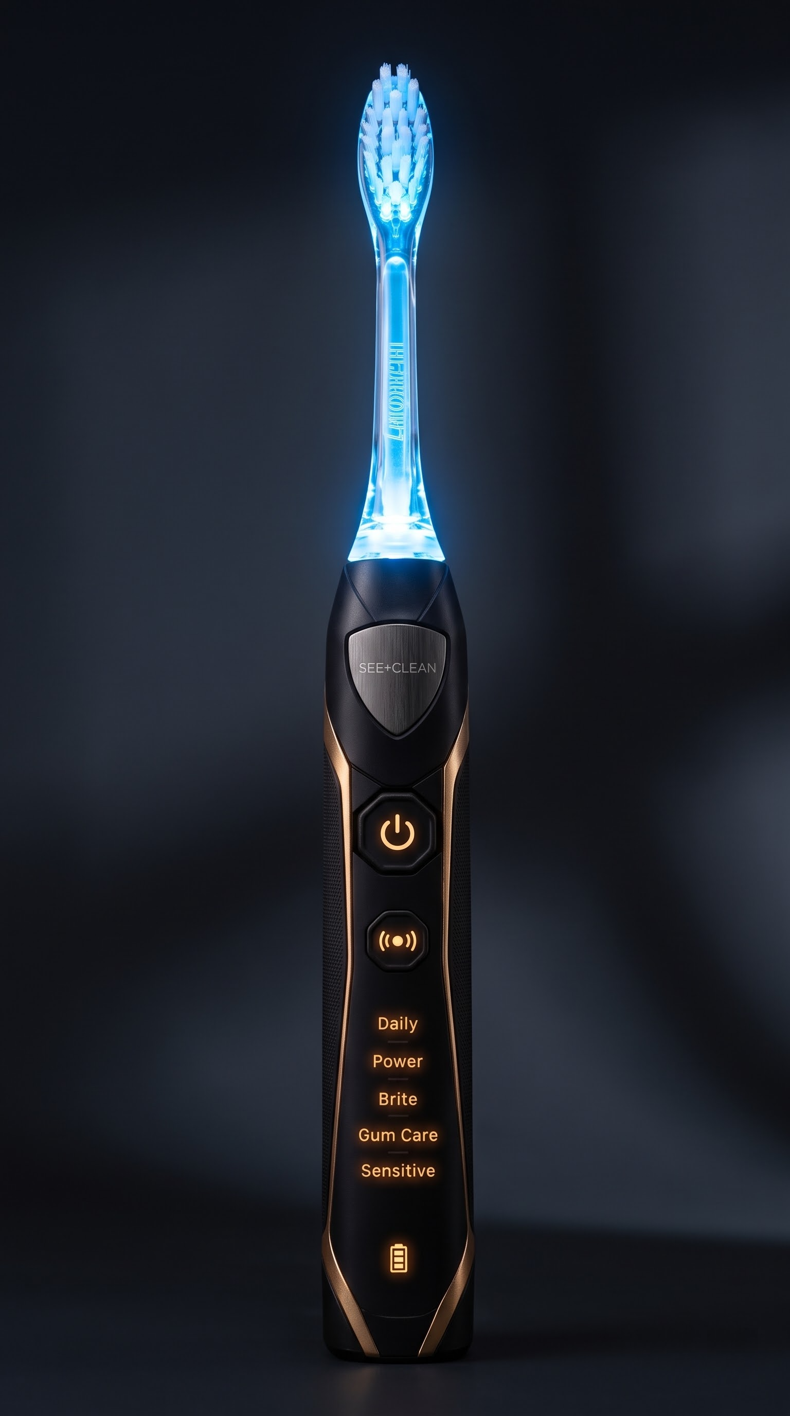 Premium Brushed Aluminum Toothbrush